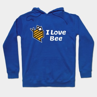 I Love bee Hoodie